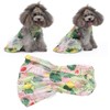Dog Dress Romantic Classic Leaf Pattern Soft Comfortable Doggie Princess