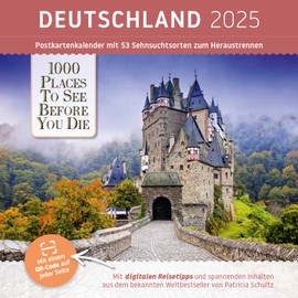 Germany 2025: 1000 Places Postcard Calendar