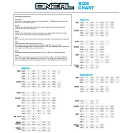 MX Outfit O'Neal Element Attack Black White Men (W34/Medium) Protective Pants Jersey dirt bike bundle motocross off-road combo set