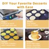 Hehinton® 9-Hole Pancake Maker, Φ76mm Dorayaki Pancake Machine, Temp Control