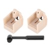 2PCS Record Player Needles Replacement Turntable Needles with Stylus Cleaning