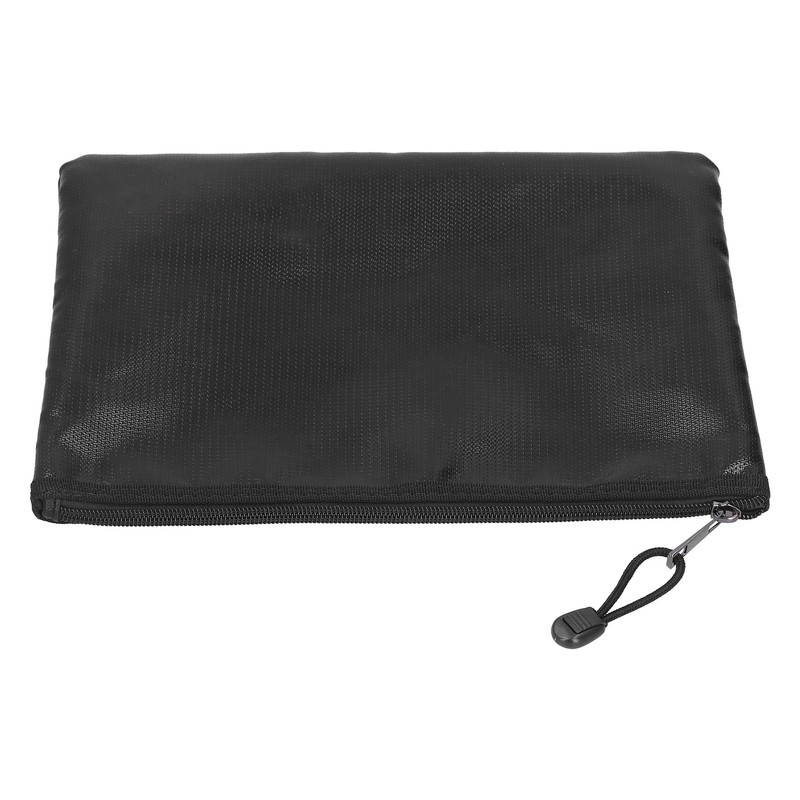 Multifunctional File Bag Fireproof Money Bag Waterproof Safe Storage Pouch