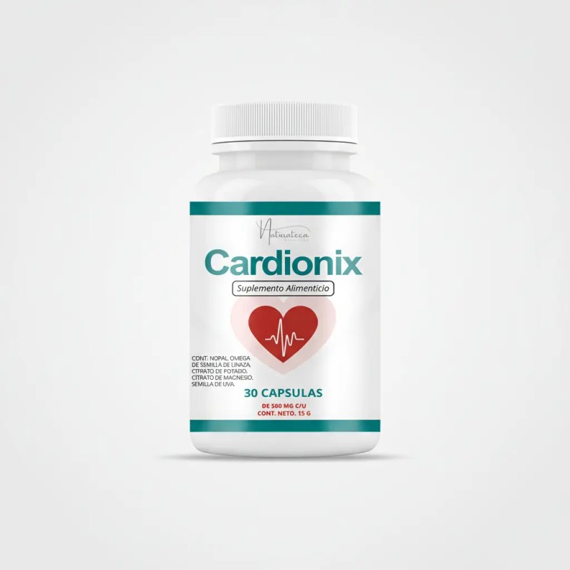 Cardionix Frascos Cápsulas Suplemento Alimenticio