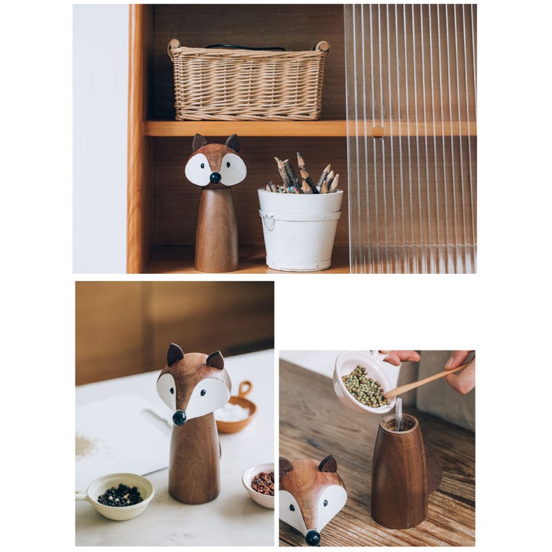 Kitchen Head Pepper Grinder Manual Freshly Ground Pepper Sea Salt