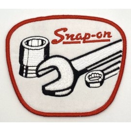 Retro Snap On Tools Vintage Style Sew Iron On Hat Patch Retro Racing