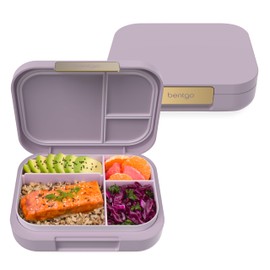 Bentgo Moderna y versátil fiambrera de estilo bento de 4 compartimentos para adultos y adolescentes, a prueba de fugas, sin BPA, superficie mate y... 