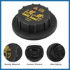 A ABSOPRO Engine Coolant Radiator Liquid Overflow Reservoir Tank Cap