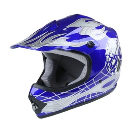 XFMT DOT Youth Kids Motocross Offroad Street Dirt Bike Helmet W/Goggles Gloves ATV Mx Skull Helmet