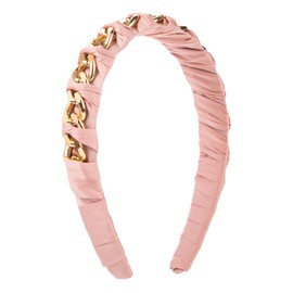 Head Bands Adult Women Pink Headband Chain Hair Accessories for Her 27714