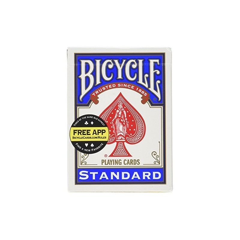 Bicycle Standard Index Playing Cards 1 Deck, Colors may Vary