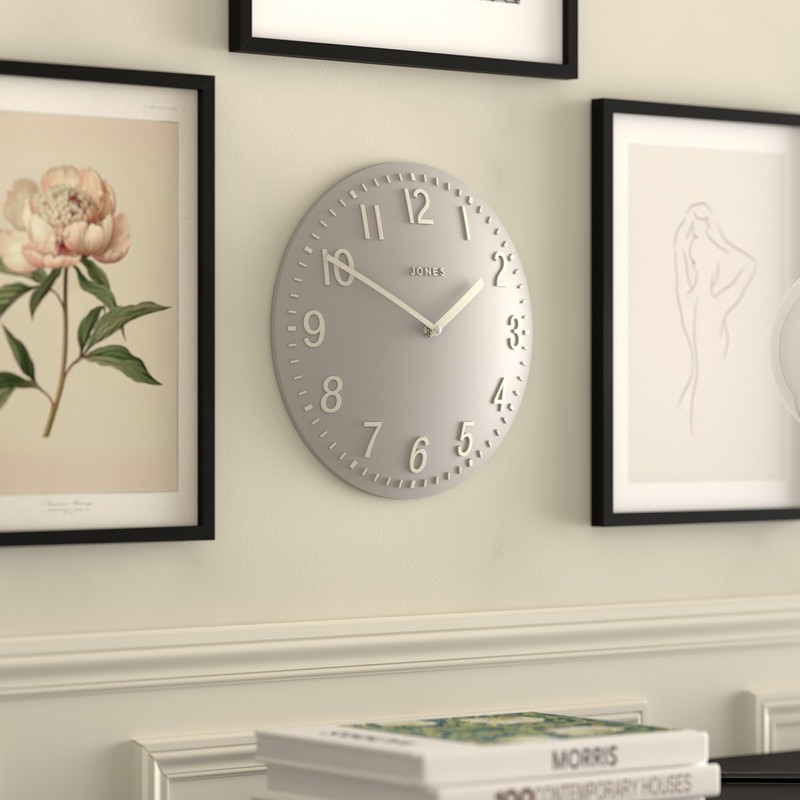 Jones Clocks® Chilli wall clock | Modern convex clock |