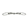 Equine Smile ES0110 Gebiss Wassertrense Hohl Einfach Gebrochen aus Edelstahl