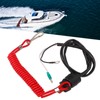 Outboard Engine Kill Switch ABS Waterproof Telescopic 75mm Marine Motor