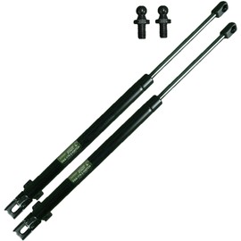 2 Two Rear Hatch Liftgate Lift Supports - Compatible with: 1993-1998 Jeep Grand Cherokee with Upgraded Mounting Studs and Brackets - Gas Shock - by Gator Strut, FAS-179-2