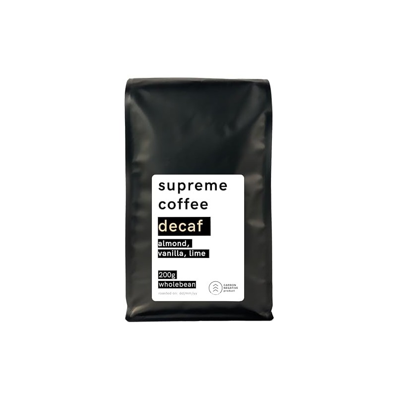 SUPREME DECAF COFFEE | Whole Bean | Medium Roast Coffee