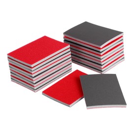 VILLFUL 20pcs Fine Grit Sanding Sponges Soft Sanding Blocks for Polishing Wet Dry Use Comfortable Handling Versatile for Flat Curved Surfaces