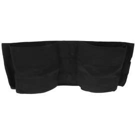 FOMIYES Adjustable Leg Strap for Elderly Fixed Safety Belt to Prevent Slipping Comfortable Material Easy to Use for Wheelchairs and Mobility Aids Black Color