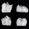 Nupuyai Natural Clear Quartz Crystal Cluster Stone Specimen Irregular Raw