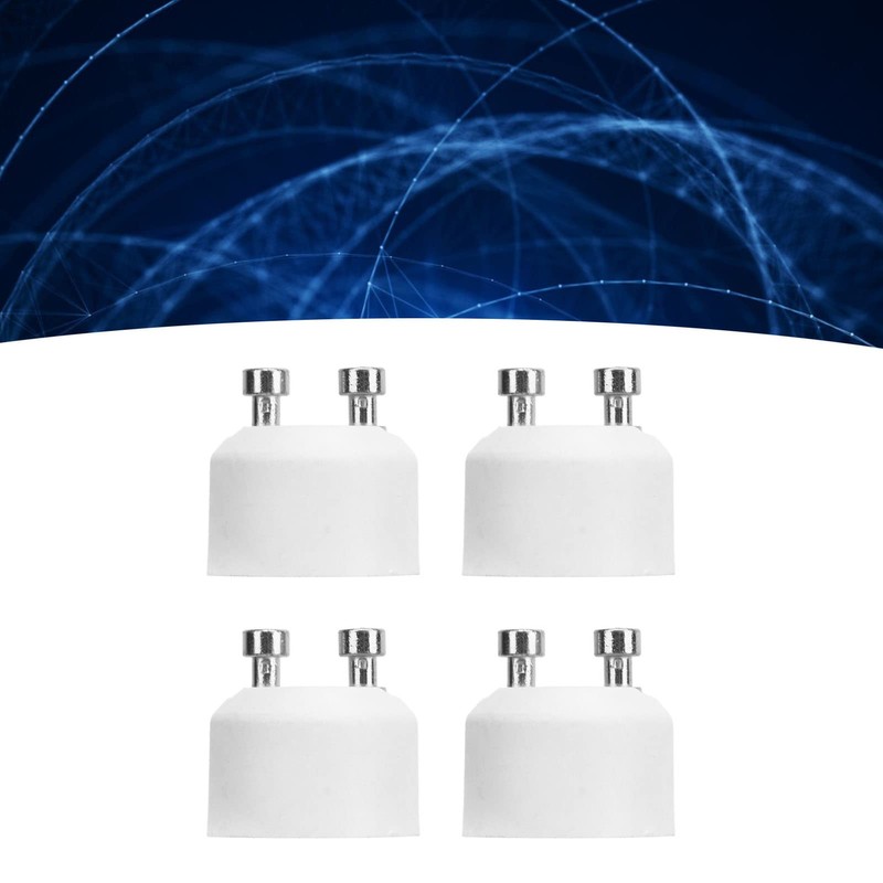 Tbest GU10 to MR16 Lamp Holder, 4 Pieces GU10 to