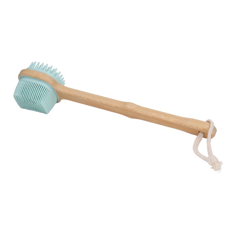 Back Scrubber Long Handle Double Sided Gentle Massage Exfoliating Body