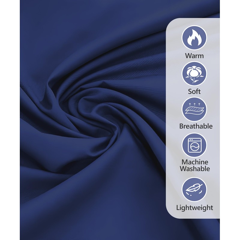 2-in-1 Sleeping Bag Ultralight with Zip Cushion Compartment Cotton Thin