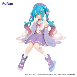 Furyu Hatsune Miku (Love Sailor Version) Noodle Stop PVC Figure Multicolor