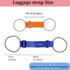 2Pcs Luggage Connector Straps,Flexible Luggage Accessories Elastic Fastening Bag Strap,Multi-Functional