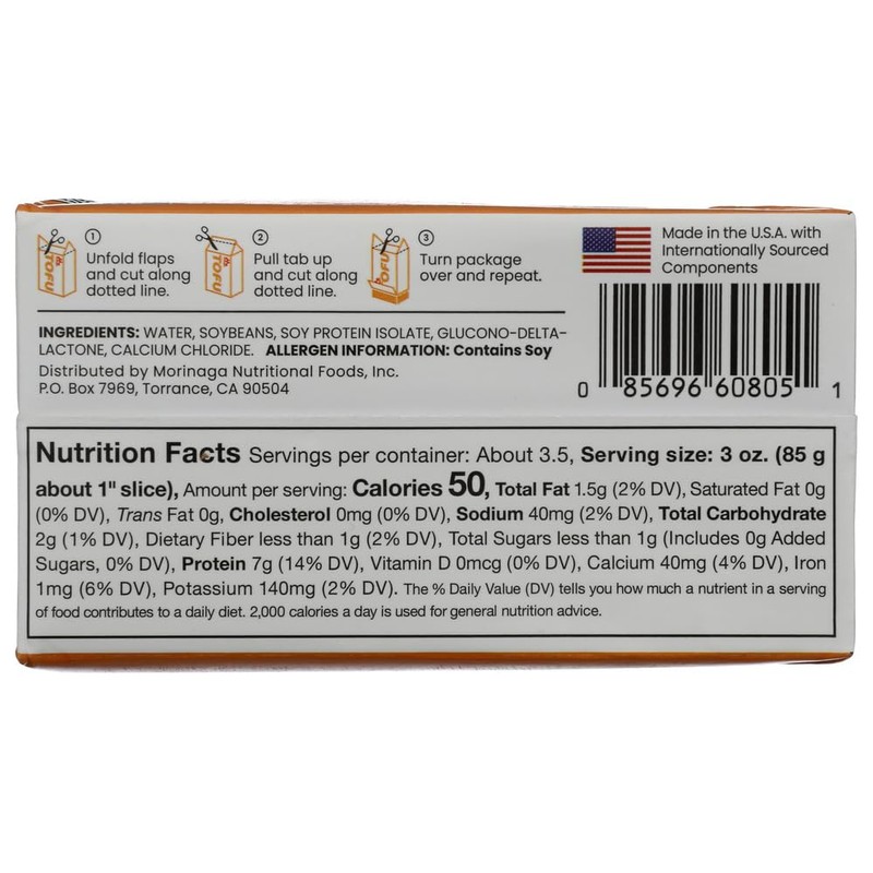 Mori-Nu Tofu, Silken Style, Extra Firm, 12.3 oz