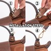 Mini Bag Strap Kit Leather Shoulder Strap Replacement Conversion Compatible