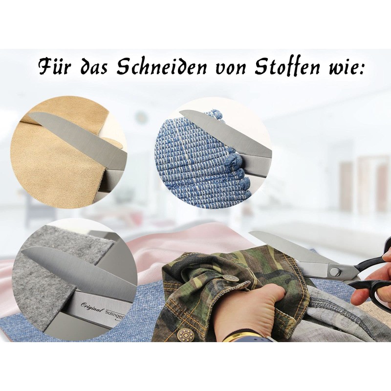 Fabric Scissors from Solingen Tailor's Scissors with Sharp and Precise