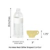 Big Dot of Happiness Gold Glitter Tea Cup - No-Mess
