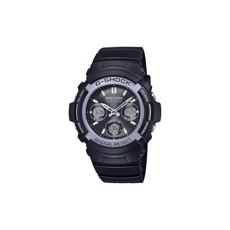 Casio G-Shock AWG-M100FP-1A2 | Solar-Powered & Radio-Controlled | Tough Analog-Digital
