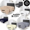Funky Gadgets Single Bed Flat Sheets White 100% Egyptian Cotton