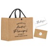 FBCCZEY Assistant Principal Tote Bag with Thank You Card Assistant