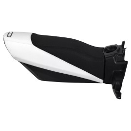 Enjoy Mfg 2018-2024 Arctic Cat ZR 200 Snowmobile Seat Cover  WHITE/BLACK standard #423