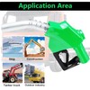 Azdele 1 Inch NPT Green Automatic Fueling Nozzle 1-3/16 Inches(OD=30mm)