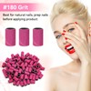 Pack of 100 Bits Grinder Sleeves, Nails, Professional Sanding Belts
