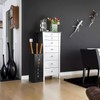 Hiceeden Square Metal Umbrella Holder, Free Standing Umbrella Rack Stand