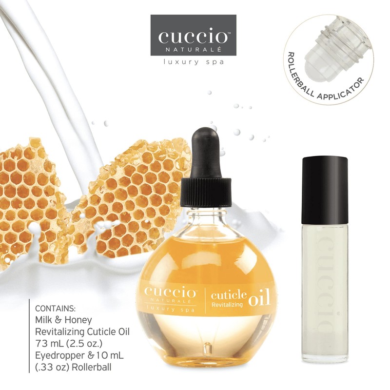 Cuccio Naturale Cuticle Revitalizing Oil Set - Provides Intense Hydration