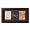 Allied Frame US Marine Corps Medallion Double Picture Frame - Two 4 x 6 Photo Openings