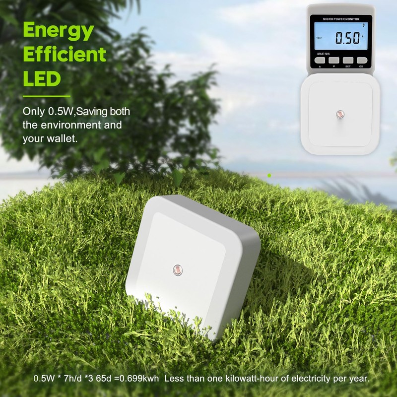 Sujeet Night Light, Night Lights Plug into Wall [4 Pack],