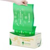 TERRACOR 13 Gallon Compostable Trash Bags Drawstring, Heavy Duty Extra