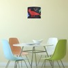 Dinosaur Design Easy Fit Light Shade, Navy Blu Dino Ceiling