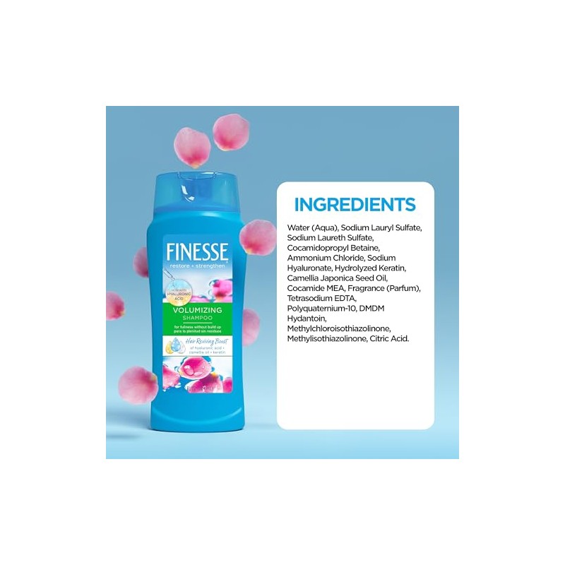 Finesse Self Adjusting Volumizing Shampoo for Unisex Shampoo 13 oz