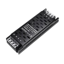 VOEWT 12V 60W Power Supply 100V-125V AC to 12V DC Converter,Quiet and Small LED Driver, Transformer Low Voltage Output for Strip Light,Lamp,Radio