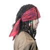 Exact WIG w/Bandana Dreadlock And Hair Beads Stick DLX Jack