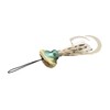 JACKALL Crab Climber, Chinu, 0.13 oz (3.5 g), Pearl Glow