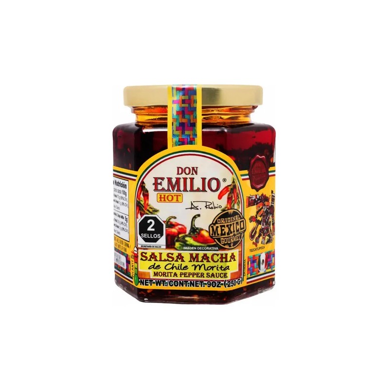 Salsa Macha De Chile Morita Don Emilio 250 G