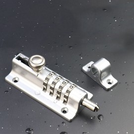 Door Bolt Latch Security Device Security Bolt Lock Black