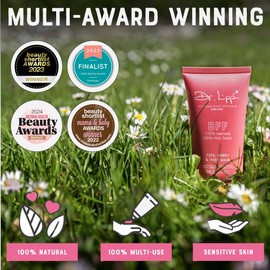 Dr. Lipp BFF Ultra Rich Balm 75ml – 4-in-ONE Dry Skin Moisturising Multi-Use Balm for Face, Hands, Body & any Delicate Areas – 100% Natural Coconut Oil & Lanolin – Fragrance & Cruelty Free